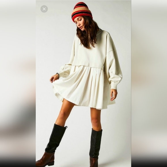 Free people🖤 Eleanor shirt dress - Picture 2 of 5